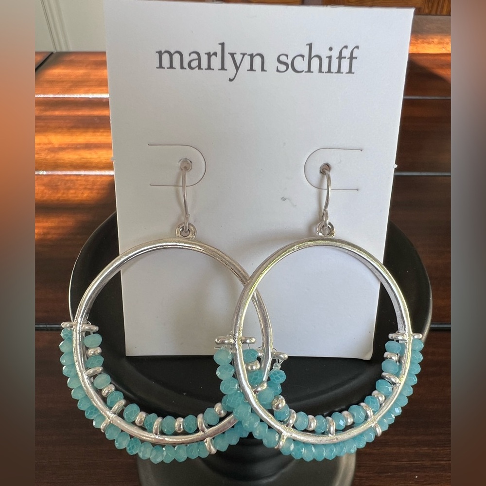 Anthropologie by Marlyn Schiff Beaded Drop Earrings